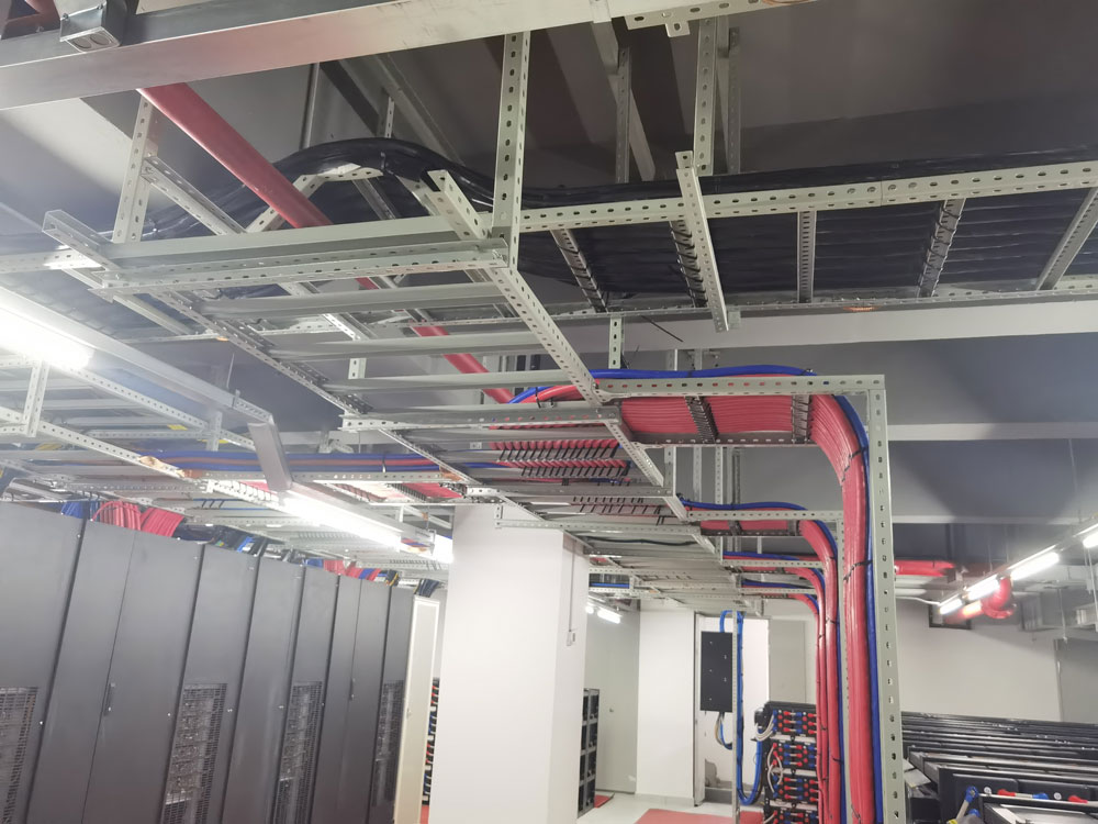 U型钢走线架案例